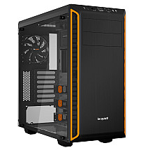 Be quiet! case PURE BASE 600 Window / MidT / transparent side / without power source / 2xUSB 3.0 / black-orange