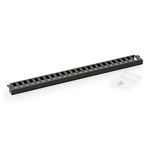 Triton 19" opt. tub 1U for max. 24 connectors ST,BK