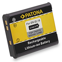 PATONA Battery Nikon ENEL19 600mAh