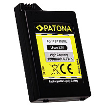 PATONA battery for game console Sony PSP 1000 Portable 1800mAh Li-lon 3.7V