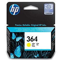 HP 364 Ink Cartridge Vivera Yellow CB320EE