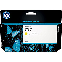 HP cartridge B3P21A (727) yellow for DesignJet - 130ml