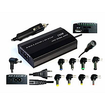 EUROCASE universal power adapter 100W (12-24V) 9 terminals/ also for the car