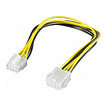 PremiumCord Power cable extension/ 8 pins/ length 28cm