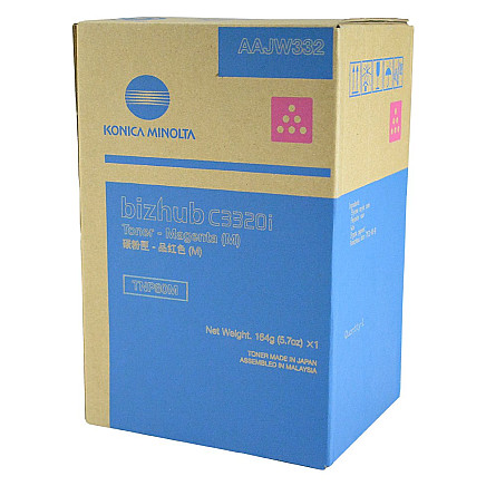 Konica Minolta original toner AAJW352, magenta, 9000 pages, TNP-80M, Konica Minolta Bizhub C3320i