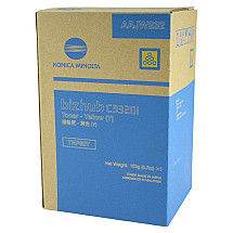 Konica Minolta original toner AAJW252, yellow, 9000 pages, TNP-80Y, Konica Minolta Bizhub C3320i