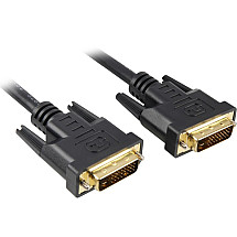 PremiumCord DVI-D connection cable, dual-link, DVI(24+1), MM, 2m