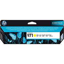 HP 971 yellow ink cartridge, CN624AE original