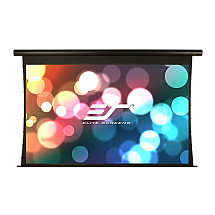 Elite Screens canvas electric engine 100 "(254cm)/ 16: 9/ 124.5 × 221,5cm/ aluminum case black/ 24" drop/ maxwhite fg