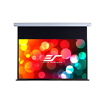 Elite Screens canvas 84 "(213,4cm)/ 16: 9/ 104,6 × 185,9cm/ Case White/ 12" Drop/ Maxwhite FG