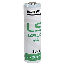 GOOWEI SAFT LS 14500 STD lithium cell 3.6V, 2600mAh