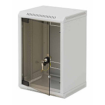 Triton 10" single-piece cabinet 6U/260mm, all-glass door