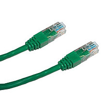 DATACOM Patch cable UTP CAT5E 0.5m green