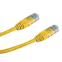 DATACOM Patch cable UTP CAT5E 1m yellow