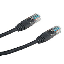 DATACOM Patch cable UTP CAT5E 2m black