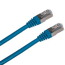 DATACOM Patch cable FTP CAT5E 0.5m blue