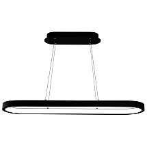 IMMAX NEO HIPODROMO SMART pendant light 120x30cm 42W black Zigbee 3.0, TUYA