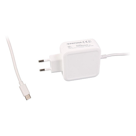 PATONA power adapter for tablet PC/Smartphone/ 5V-20V 29W/ USB-C connector/ white/ Power delivery