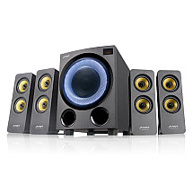 FENDA F&D speaker F7700X/ 4.1/ 80W/ black with RGB/ BT5.0/ FM radio/ USB playback/ optical input/ remote control