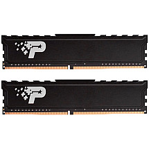 PATRIOT Signature Premium Line 16GB DDR4 2666MT/s / DIMM / CL19 / 1.2V / Heat Shield / KIT 2x 8GB