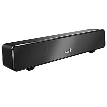 Genius Repro USB Soundbar 100/ Wired/ 6W/ USB/ 3.5 "Jack/ Black