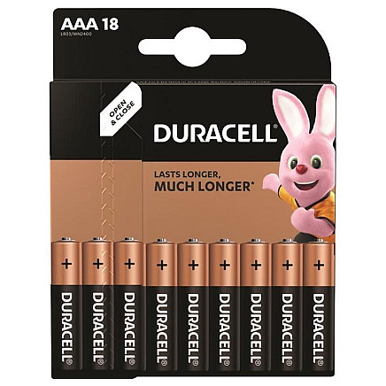 Duracell Basic alkaline battery 18 pcs (AAA)