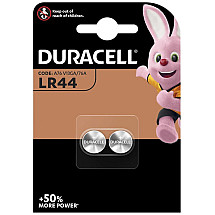 Duracell Alkaline button battery LR44 2 pcs