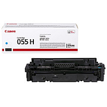 Canon original toner 055HC (cyan, 5900pages) for Canon MF742Cdw, MF744Cdw, MF746Cx, LBP663Cdw, LBP664Cx