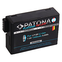 PATONA battery for photo Canon LP-E8/LP-E8+ 1300mAh Li-Ion PLATINUM