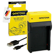 PATONA charger Photo Canon LP-E8 slim, USB