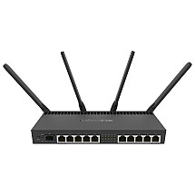 RB4011iGS+5HacQ2HnD, 4x 1.4 GHz, 10x Gigabit LAN, SFP+, 2.4, 5 GHz, 802.11ac, 4x4 MIMO L5