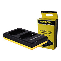 PATONA charger Photo Dual Quick Olympus BLS5 USB