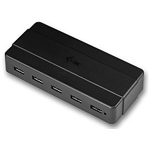 i-tec USB HUB Charging/ 7 ports/ 2 charging ports/ USB 3.0/ power adapter/ black