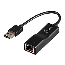 i-tec USB 2.0 Fast Ethernet adapter DVANCE (RJ45)/ LED indication/ black