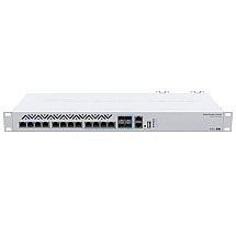 MikroTik Cloud Router Switch CRS312-4C+8XG-RM, 8x GbE, 4x 10 GbE/SFP+, USB, SwOS, ROS, L5