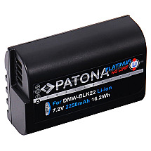 PATONA photo battery Panasonic DMW-BLK22 2250mAh Li-Ion Platinum DC-S5