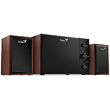 Genius speakers SW-2.1 350/ 2.1/ 15W/ wooden/ wood color