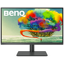 BENQ 27" LED PD2705U/ FF/ LBL/ IPS panel/ 3840x2160/ 20M:1/ 5ms/ HDMI/ DP/ USB/ speakers/ Pivot/ black