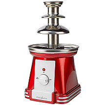 NEDIS chocolate fountain/ consumption 90 W/ height 32 cm/ white-red