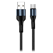 Colorway Data Cable USB/ USB-C / 2.4A/ 1m/ Black