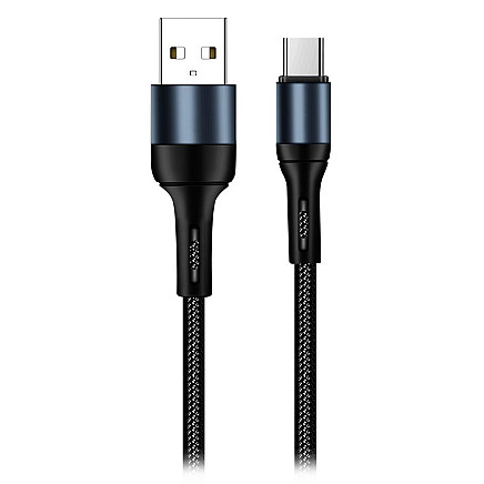 Colorway Data Cable USB/ USB-C / 2.4A/ 1m/ Black