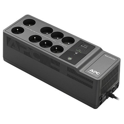 APC BACK-UPS 650VA (400W)/ USB charging port/ 230V/ 8x Czech socket