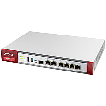 ZyXEL ZyWALL USGFLEX 200 with 1 Year UTM BUNDLE / Firewall / 10/100/1000, 2x WAN, 4x LAN/DMZ ports, 1x SFP, 2x USB