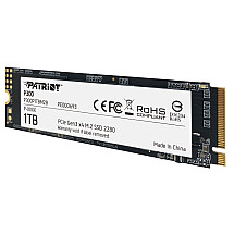 PATRIOT P300 1TB SSD / Internal / M.2 PCIe Gen3 x4 NVMe 1.3 / 2280