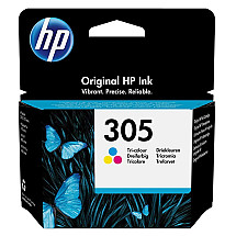 HP ink cartridge 305 CMY for DeskJet 2300, 2710, 2720, DeskJet Plus 4100