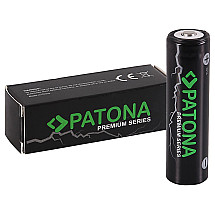 PATONA rechargeable battery 18650 Li-lon 3350mAh PREMIUM 3.7V raised plus pole