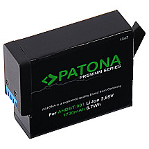 PATONA battery for digital camera GoPro Hero 9/Hero 10/Hero 11/Hero 12/ 1730mAh Li-Ion Premium