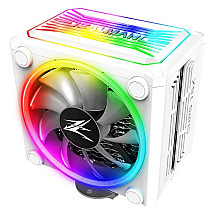 Zalman CPU cooler CNPS16X White / 120 mm fan / 4 heatpipes / RGB / PWM / 165 mm height / white