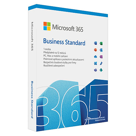 Microsoft 365 Business Standard CZ - subscription for 1 year