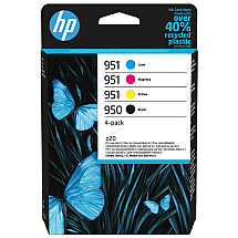 HP 950 Black / 951 CMY Original Ink Cartridge 4-Pack